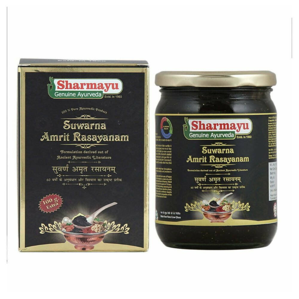 Sharmayu Ayurveda Suwarna Amrit Rasayanam - Distacart