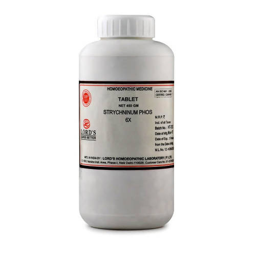 Lord's Homeopathy Strychninum Phos Tablets