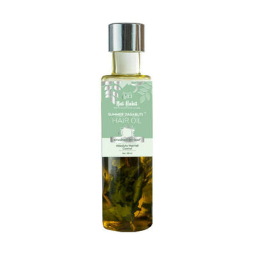 Nat Habit TriLeaf Hair Fall Control Summer Dasabuti Hair Oil - Distacart