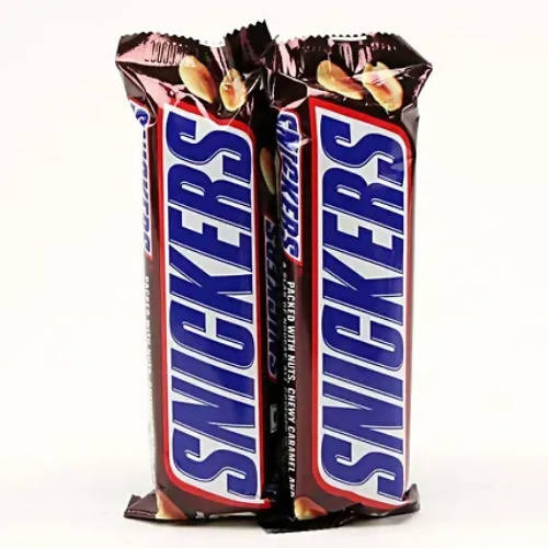 Cute Mickey Metal Rakhi & Snickers Peanut Filled Chocolates - Distacart
