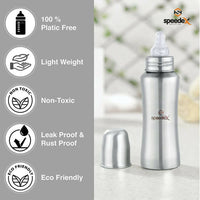 Thumbnail for Speedex Stainless Steel Infant Baby Feeding Bottle - Distacart
