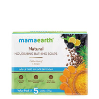 Thumbnail for Mamaearth Natural Nourishing Bathing Soaps