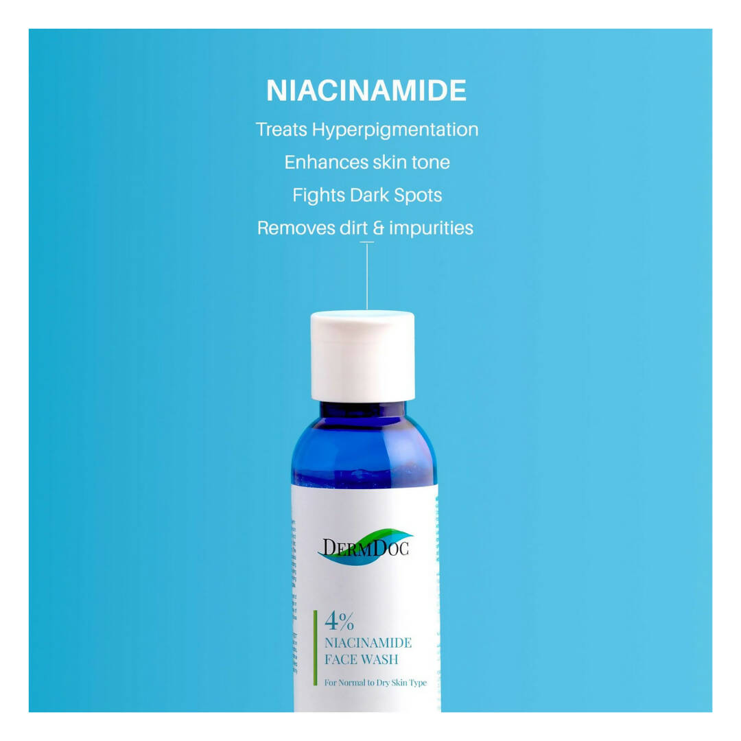 Dermdoc 4% Niacinamide Face Wash - Distacart