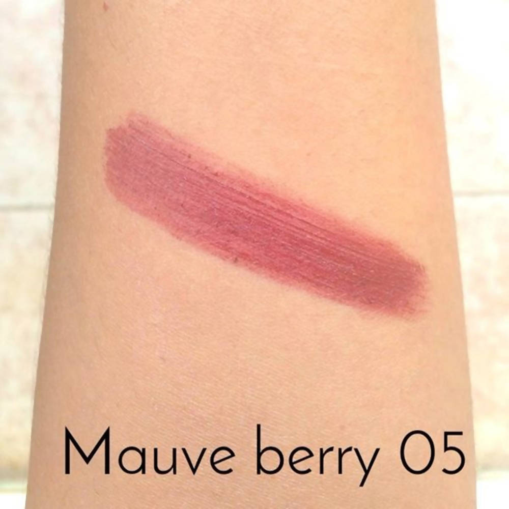 Ecoberry Handmade Natural Lip Gloss Mauve Berry 05