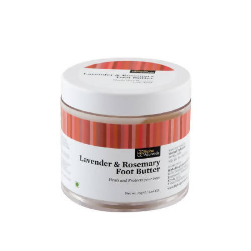 Bipha Ayurveda Lavender and Rosemary Foot Butter - Distacart