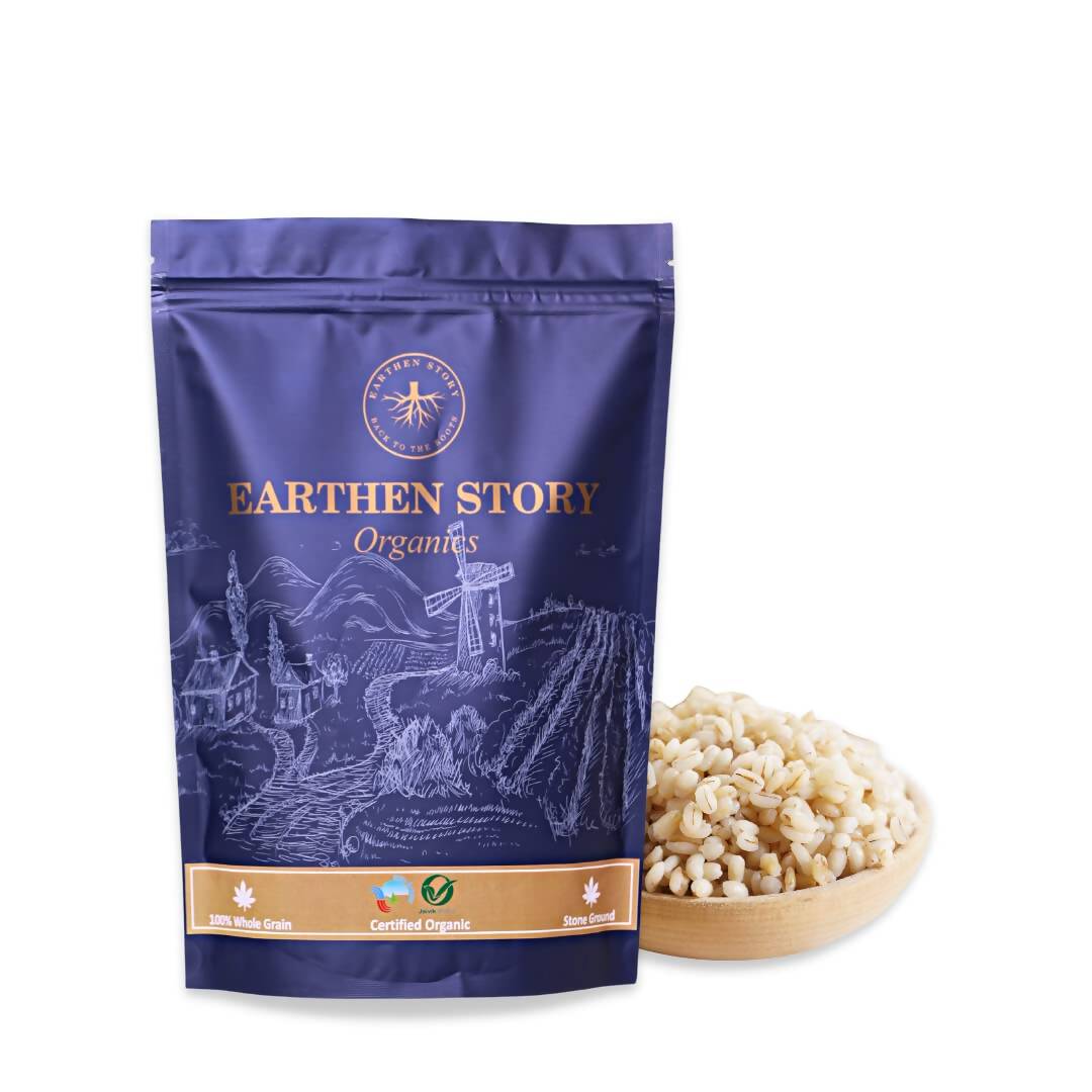 Earthen Story Certified Organic Pearl Barley Flour - Distacart