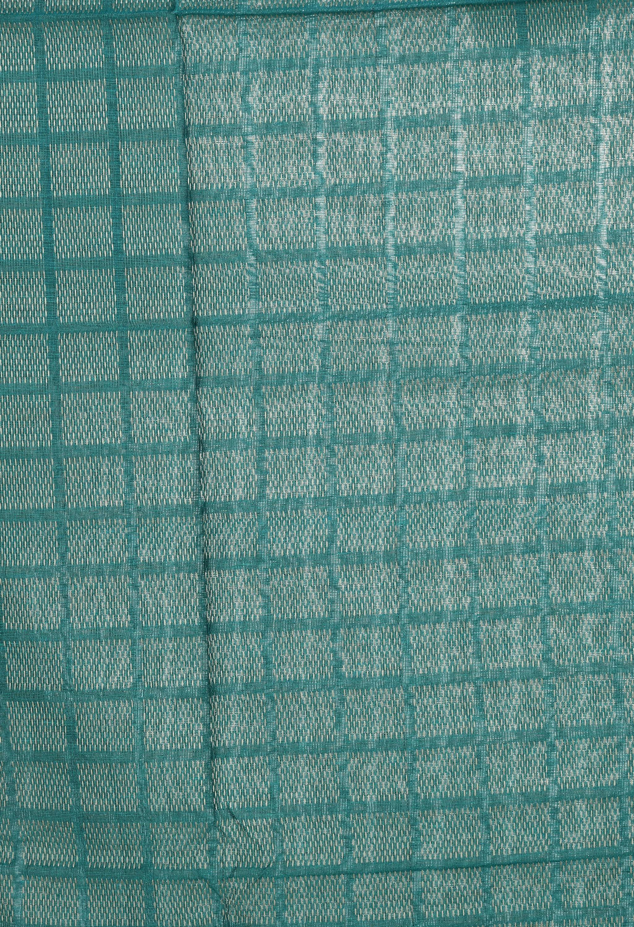 Mominos Fashion Moeza Handloom Cotton Aqua Blue Dupatta - Distacart