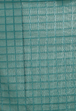 Thumbnail for Mominos Fashion Moeza Handloom Cotton Aqua Blue Dupatta - Distacart