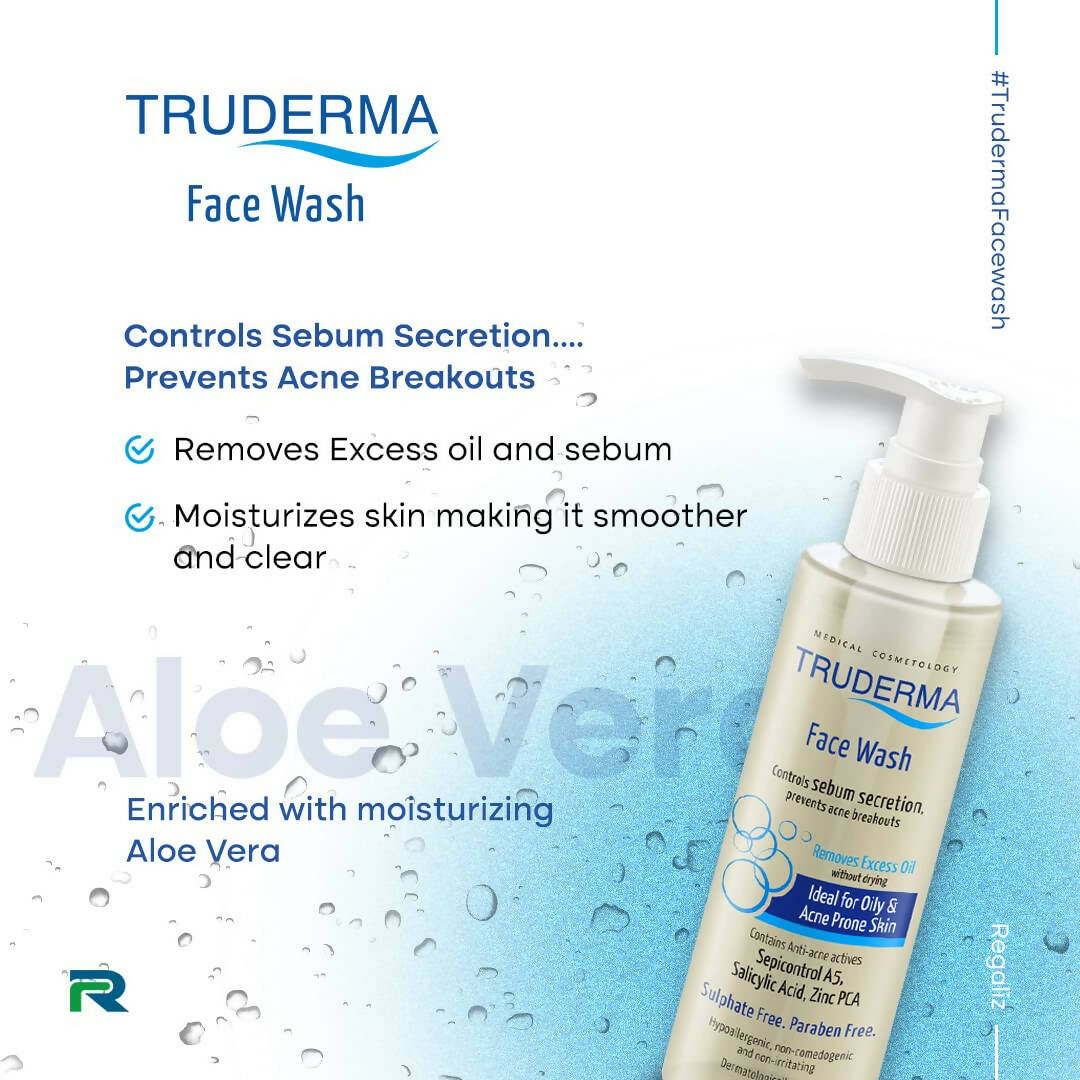 Truderma Face Wash for Oily & Acne Prone Skin - Distacart