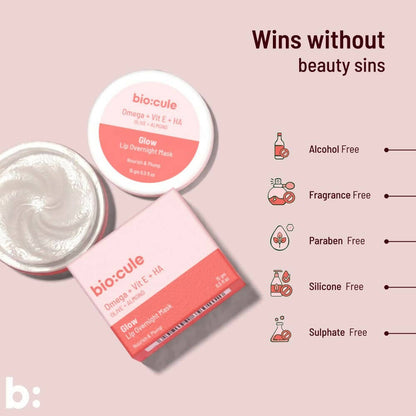 Biocule Glow Lip Overnight Sleeping Mask - Distacart