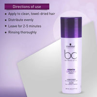 Thumbnail for Schwarzkopf Professional BC Bonacure Keratin Smooth Perfect Conditioner 200 ml Distacart