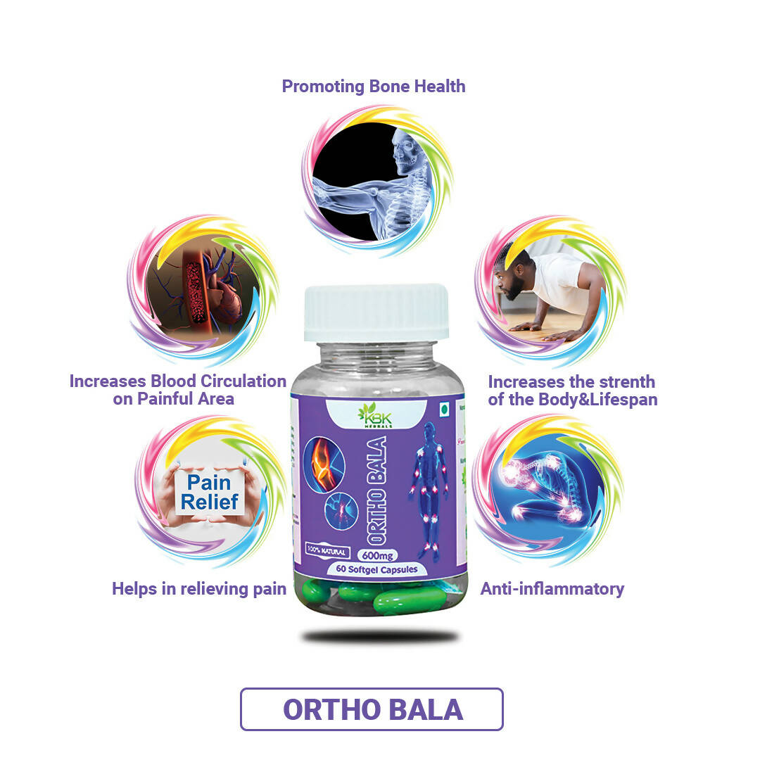 KBK Herbals Ortho Bala Capsules - Distacart