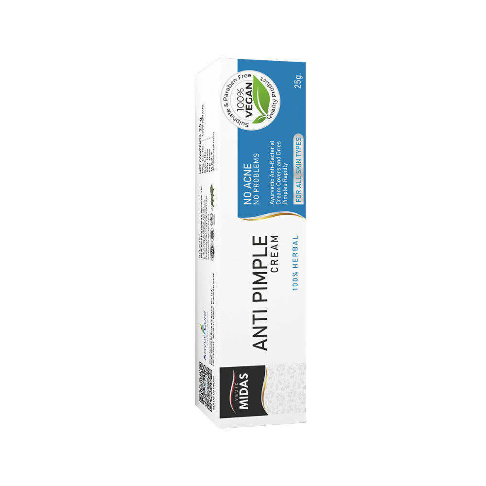 Vedic Midas Anti Pimple Cream - Distacart