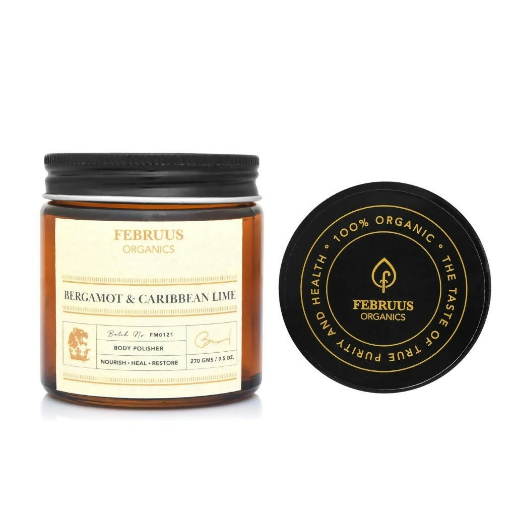 Februus Organics Bergamot & Caribbean Lime Body Polisher - Distacart