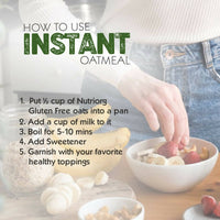 Thumbnail for Nutriorg Gluten Free Instant Oats - Distacart