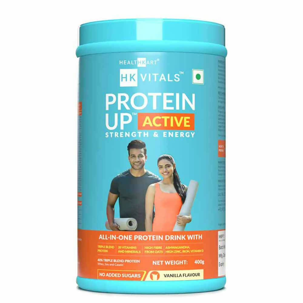 HK Vitals ProteinUp Active Strength & Energy (No Added Sugar) - Distacart