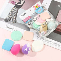 Thumbnail for Favon Keli Pack of 6 Different Shaped Makeup Puffs and Sponges for Multiuse - Distacart