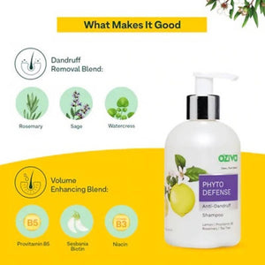 OZiva Phyto Defense Anti-Dandruff Shampoo