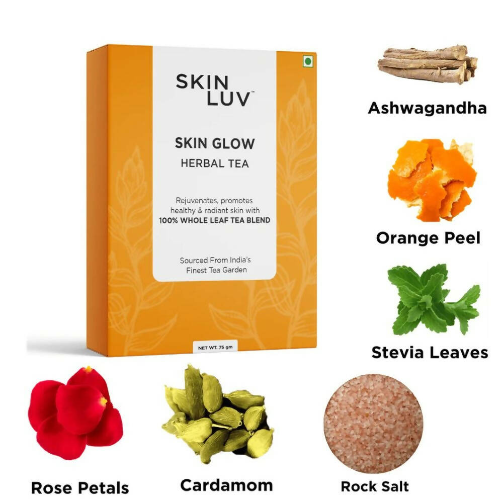 SkinLuv Skin Glow Herbal Tea - Distacart