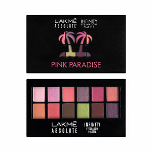 Lakme Absolute Infinity Eye Shadow Palette - Pink Paradise - Distacart