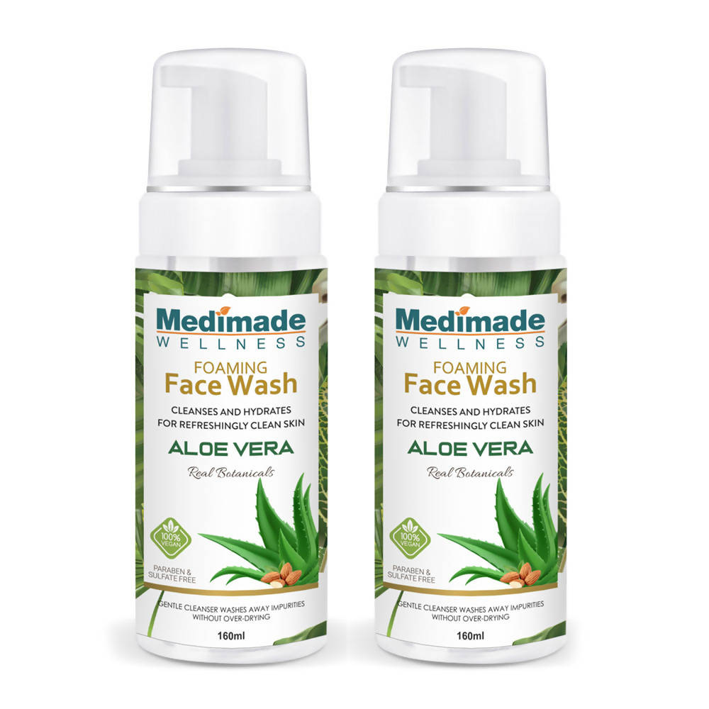 Medimade Wellness Foaming Face Wash With Aloe Vera