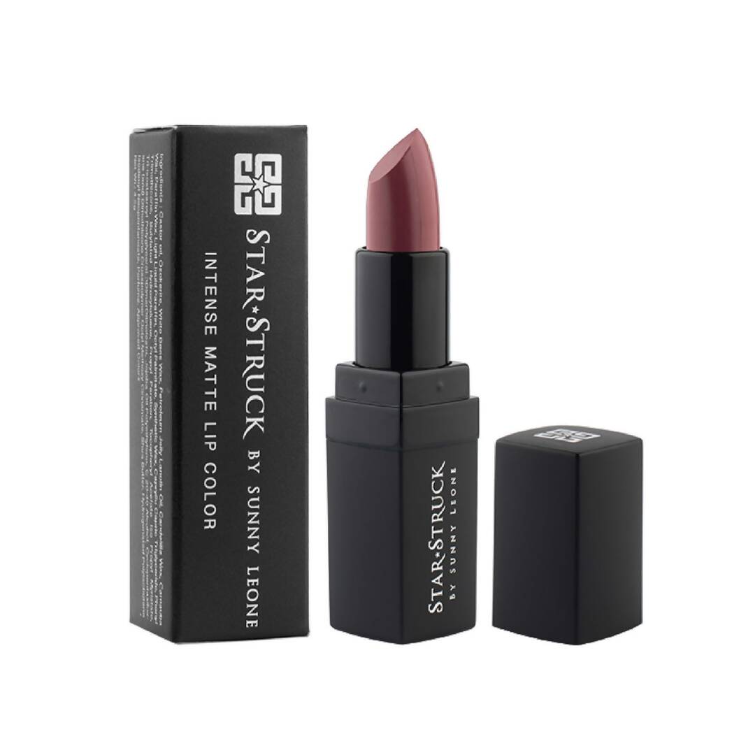 Star Struck By Sunny Leone Intense Matte Lip Color - Sugar Plum - Distacart