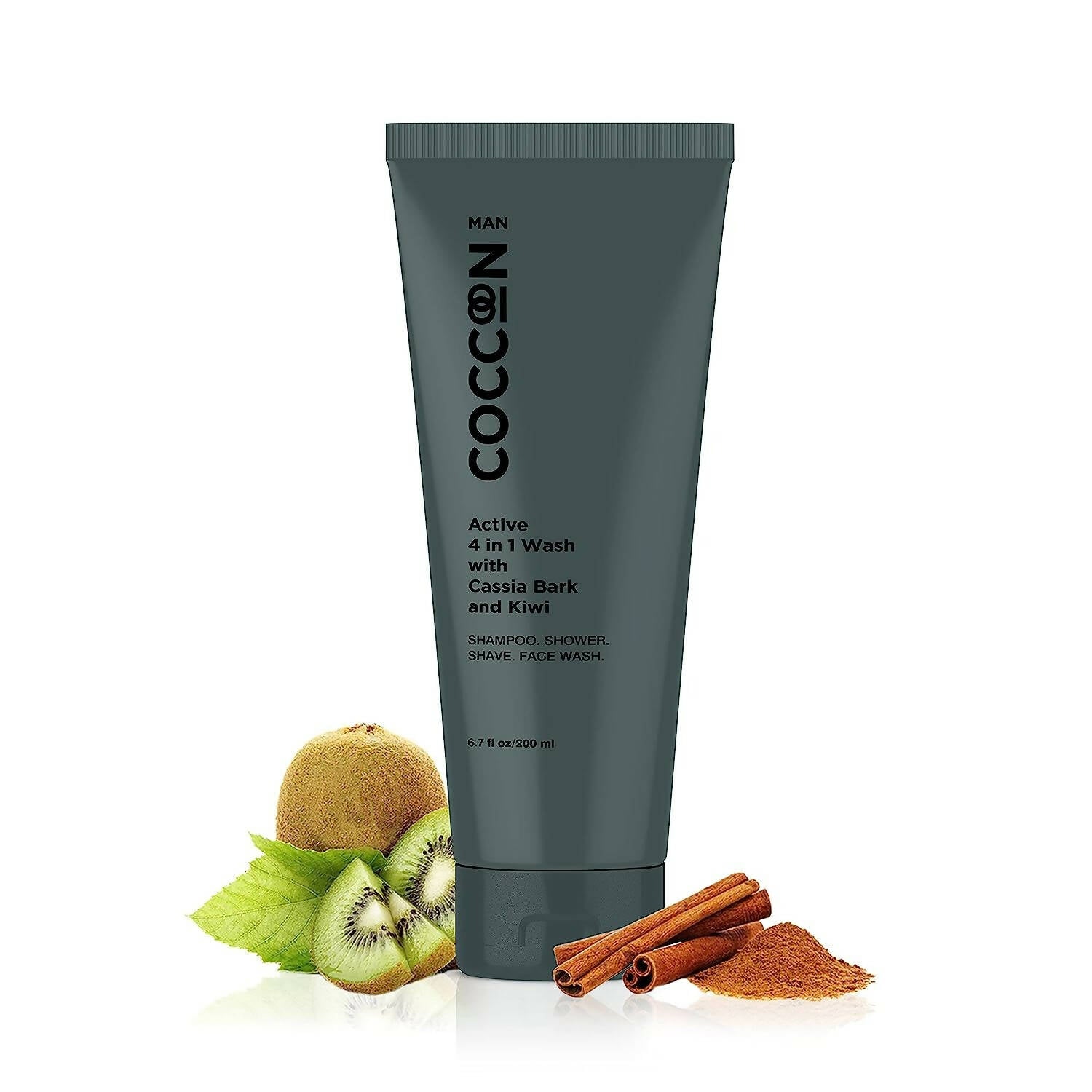 Coccoon Man Active 4 In 1 Wash With Cassia Bark & Kiwi - Distacart