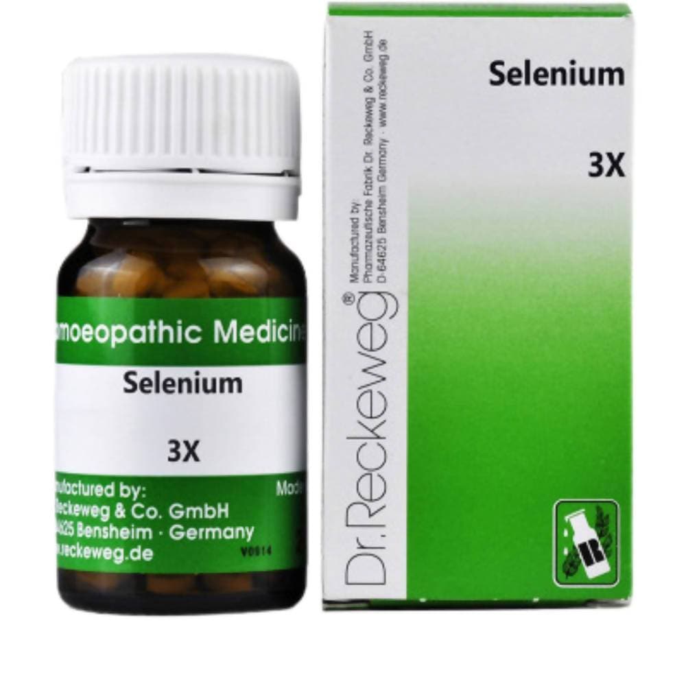 Dr. Reckeweg Selenium Trituration Tablet 3X - Distacart