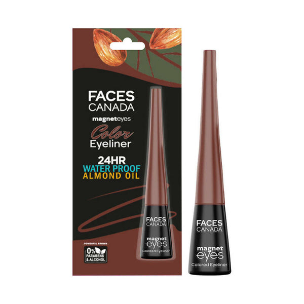 Faces Canada Magneteyes Color Eyeliner - Powerful Brown - Distacart