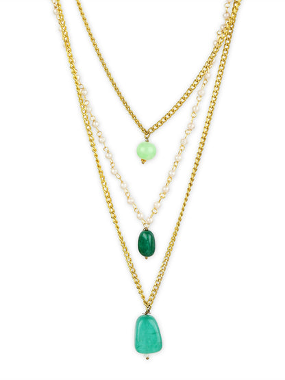 Women's Gold-Plated Chain - Ruby Raang - Distacart