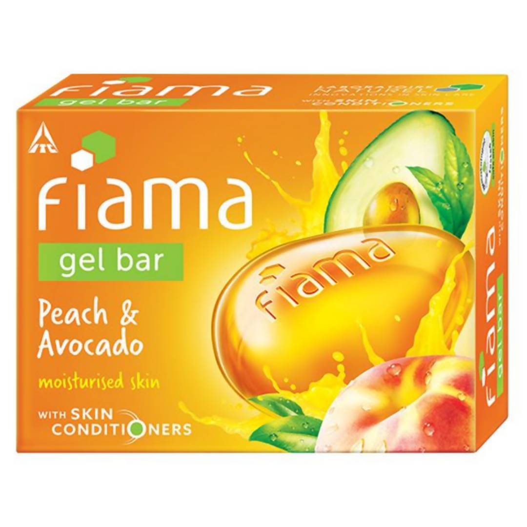 Fiama Peach & Avocado Gel Bar - Distacart