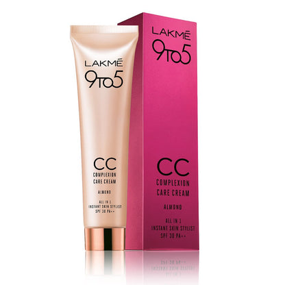 Lakme 9 To 5 Complexion Care Cream - Almond