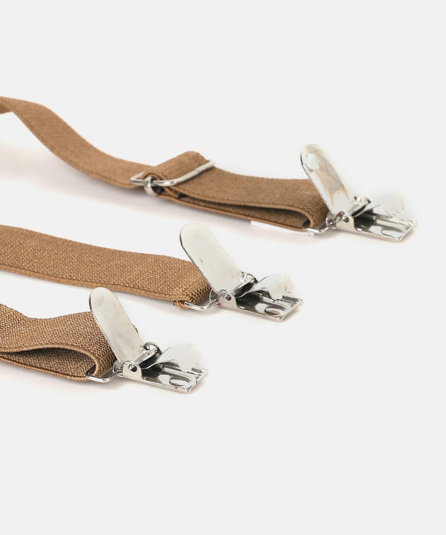 Manet Boys Solid Suspenders - Beige - Distacart