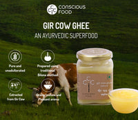 Thumbnail for Conscious Food A2 Gir Cow Ghee (Bilona Preparation)