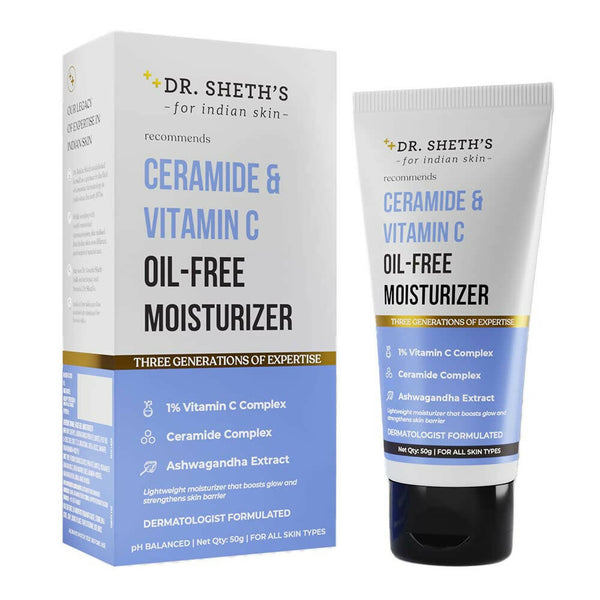 Dr. Sheth's Ceramide & Vitamin C Oil Free Moisturizer - Distacart