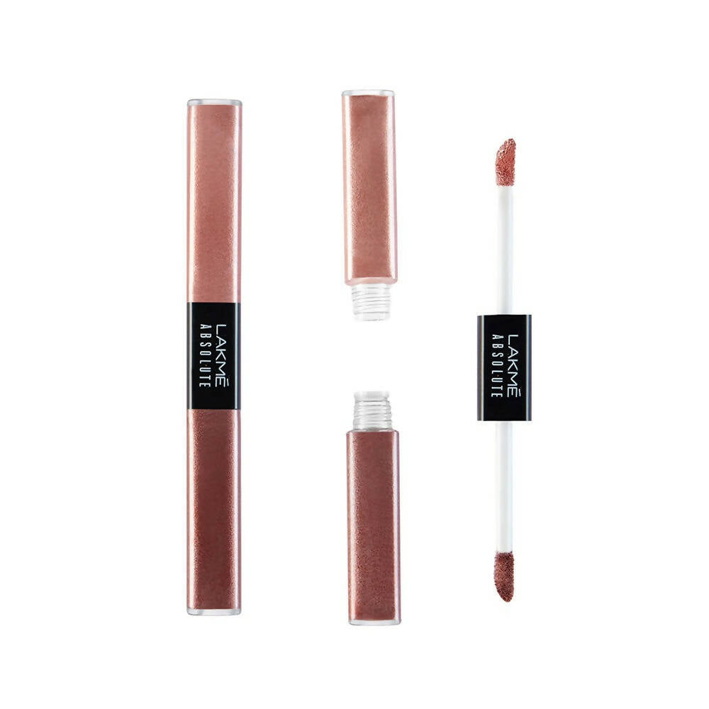 Lakme Absolute Explore Liquid Eye Shadow - Pink Champagne & Copper Glitter - Distacart