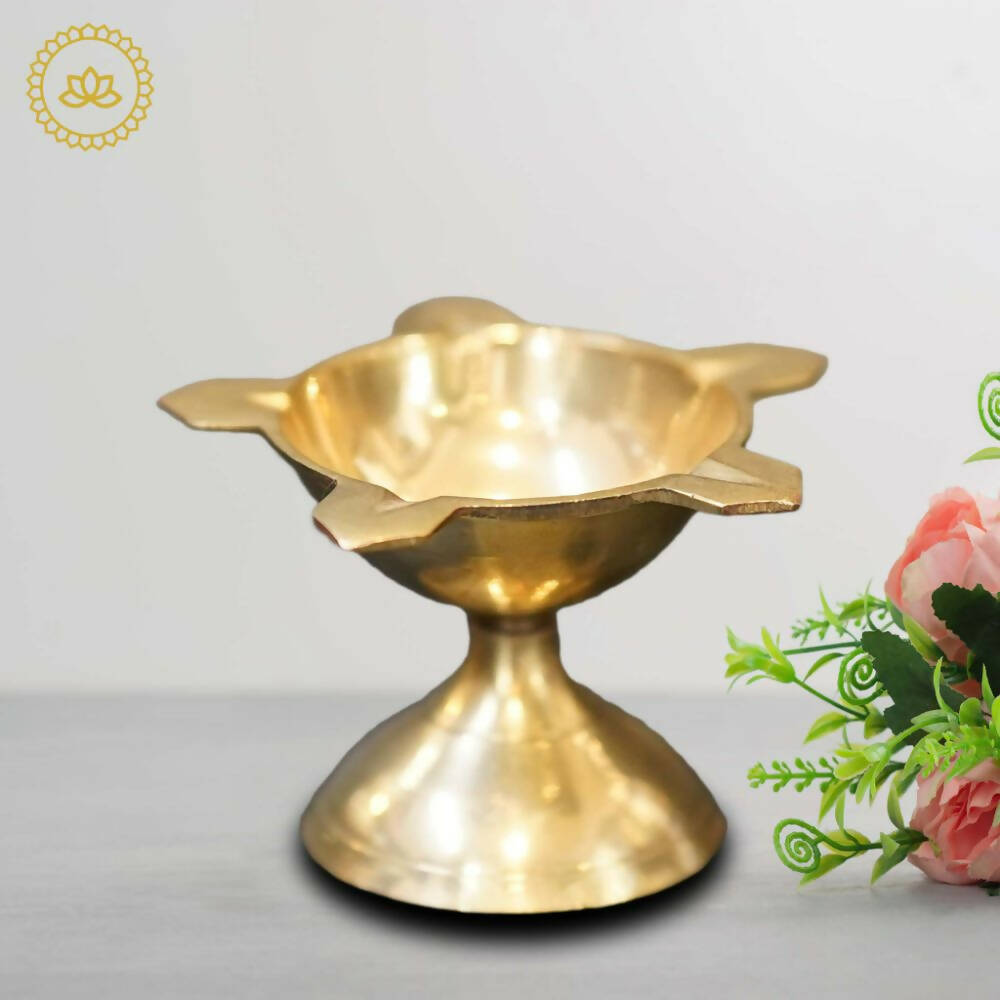 Brass Star Diya - Distacart
