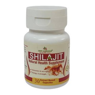Deep Ayurveda SJ 500mg Veg Capsules - Distacart