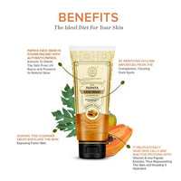 Thumbnail for Khadi Natural Papaya Face Wash SLS & Paraben Free
