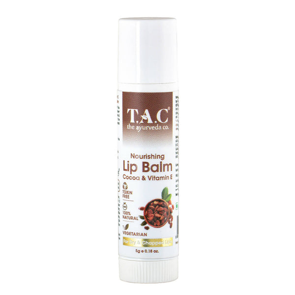 TAC - The Ayurveda Co. Cocoa & Vitamin C Lip Balm - Distacart