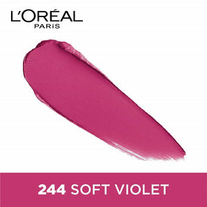 L'Oreal Paris Color Riche Moist Matte Lipstick - 244 Soft Violet - Distacart