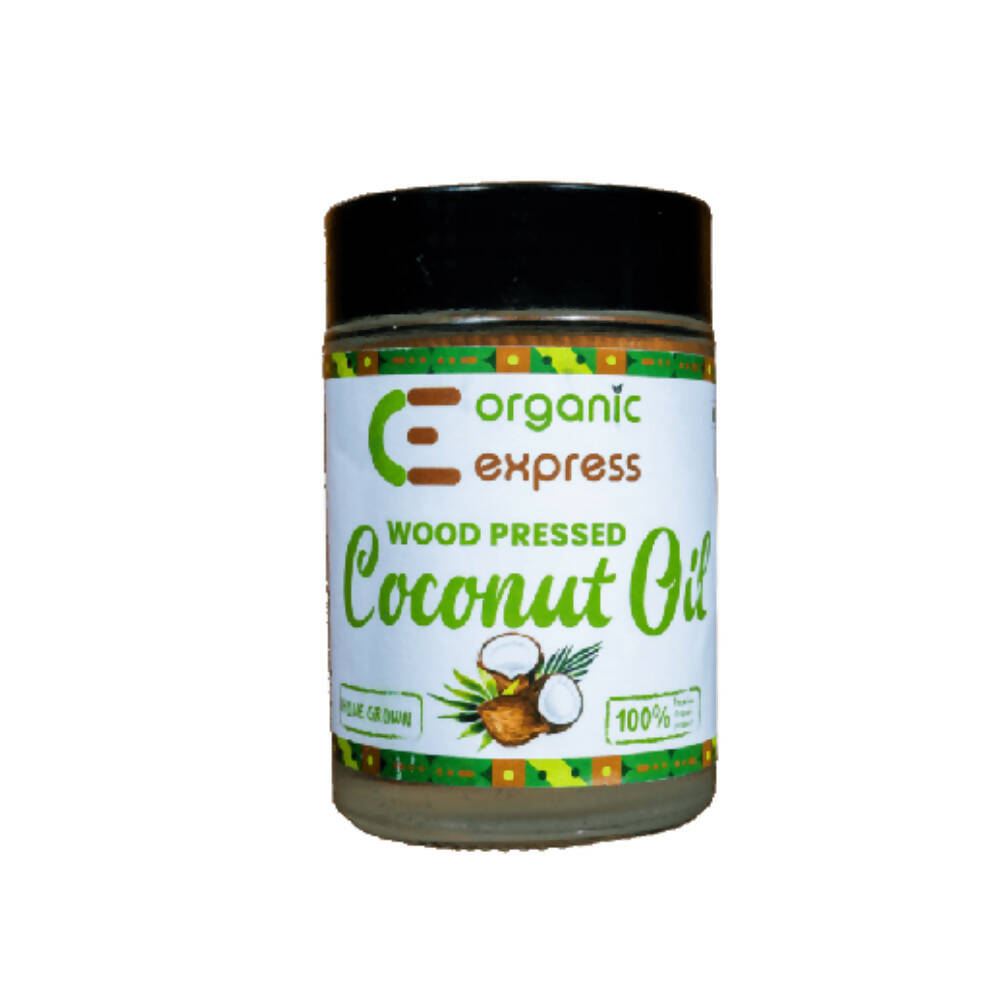 Organic Express Wood Pressed Coconut Oil - Distacart