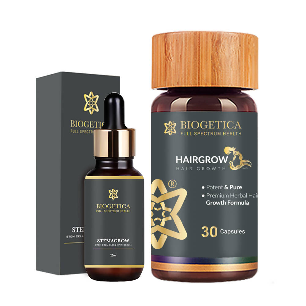 Biogetica Hairgrow Essential Natural Kit - Distacart