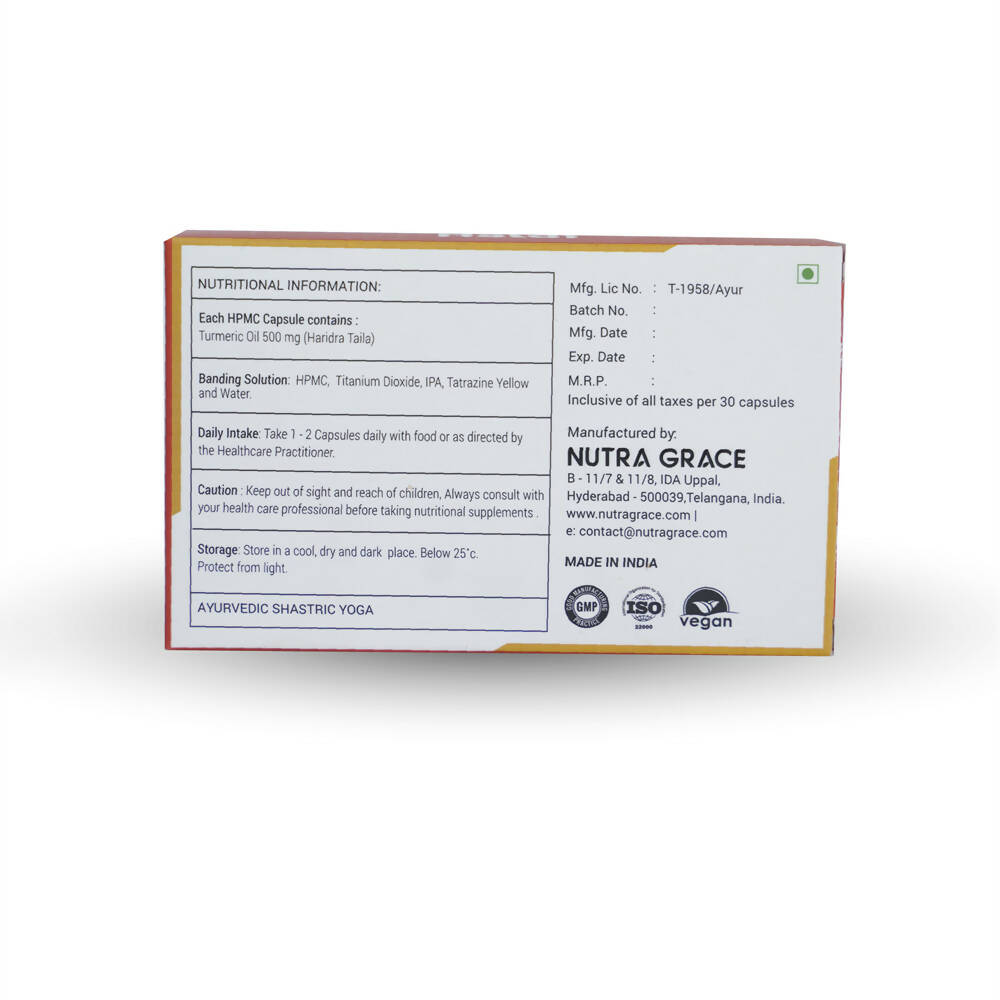 Nutra Grace Haldi Capsules - Distacart