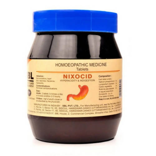 SBL Homeopathy Nixocid Tablets - Distacart
