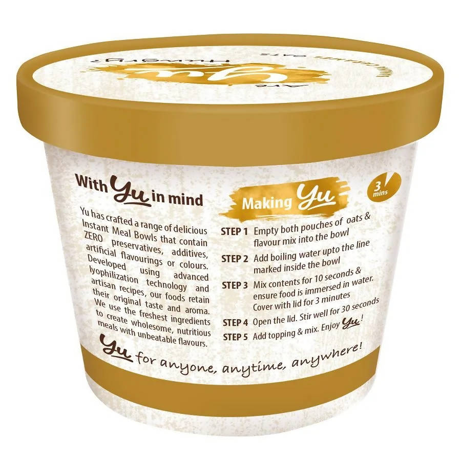 Yu Banana Caramel Oats - Distacart