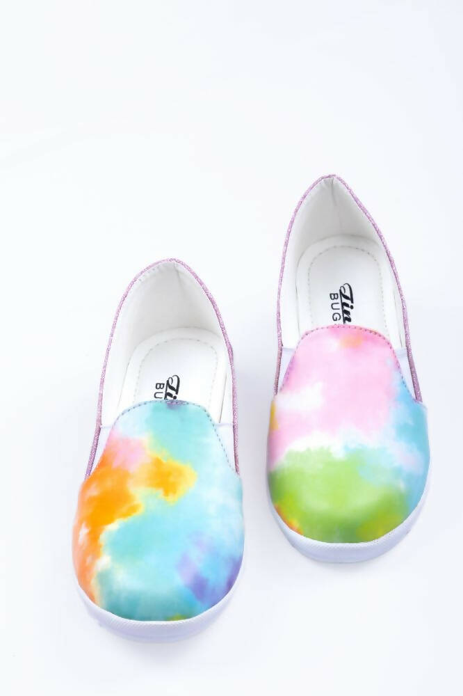 Tiny Bugs Multi Color Girls Prited Flat Causal Wear Ballerinas - Distacart
