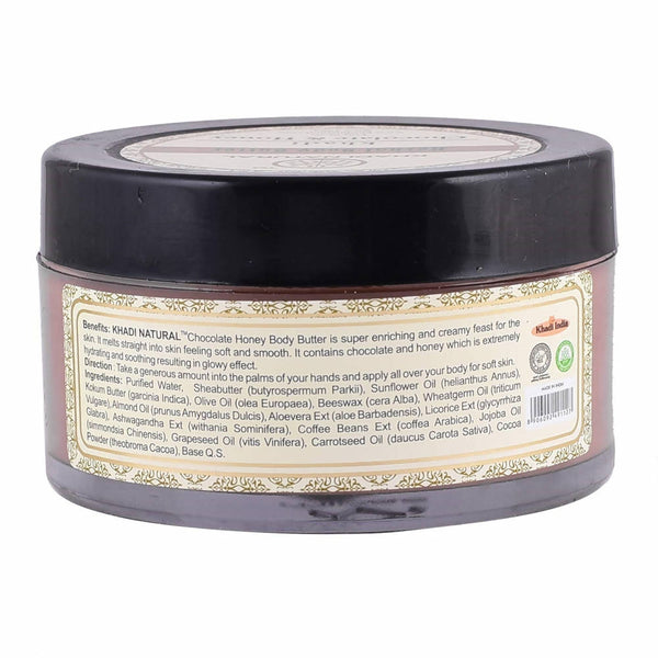 Khadi Natural Chocolate & Honey Herbal Body Butter