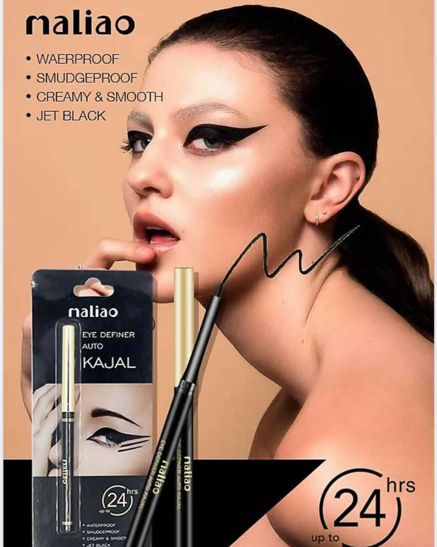 Maliao Professional Eye Definer Auto Kajal Pencil - Distacart