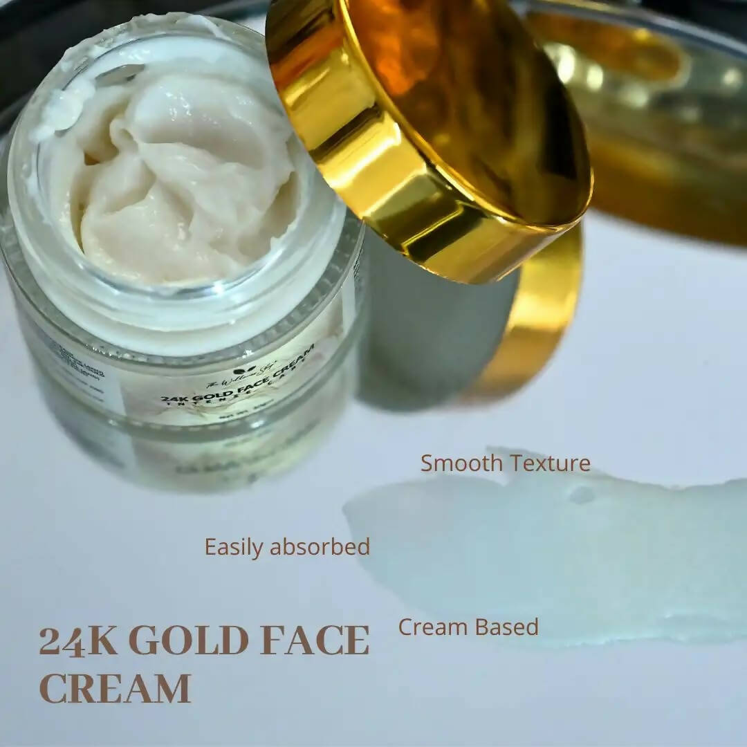 The Wellness Shop 24K Gold Face Cream - Distacart